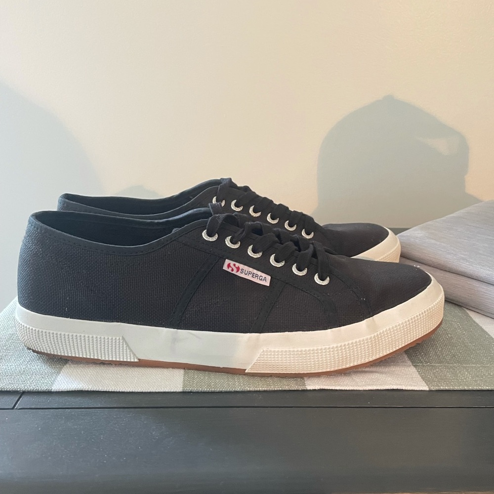 Mens 2750 Superga Cotu Classic Black